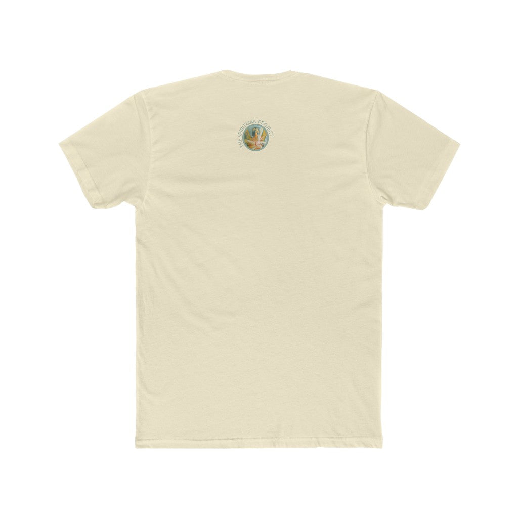 "Live an unusual life" Cotton crew tee