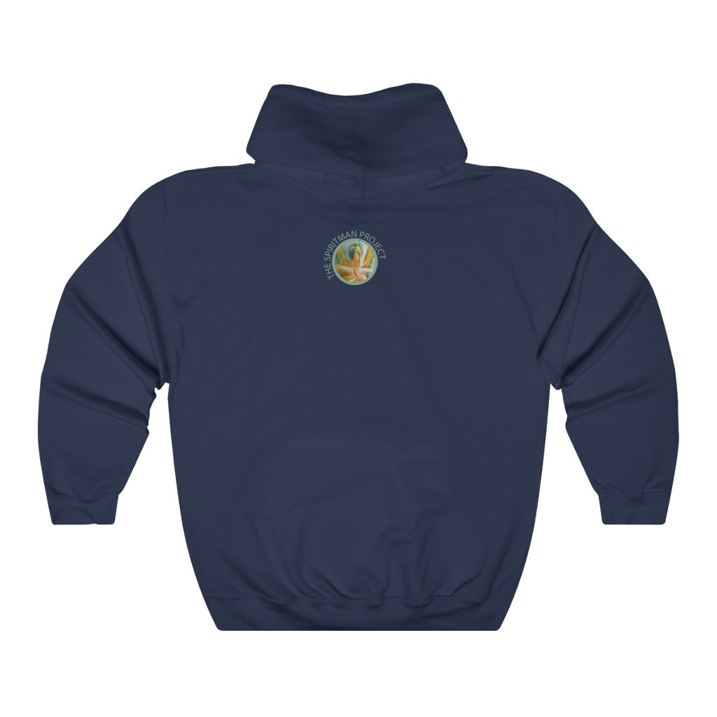 "I am not the enemy" Unisex Heavy Blend™ Hooded Sweatshirt