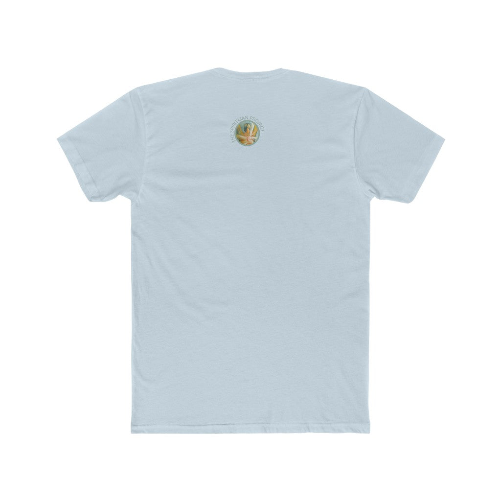 "Live an unusual life" Cotton crew tee
