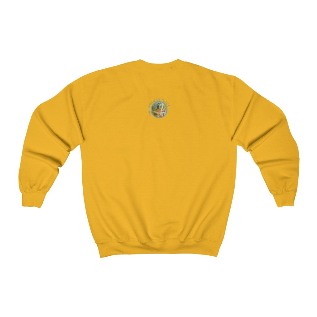 "Live an unusual life" Unisex Heavy Blend™ Crewneck Sweatshirt