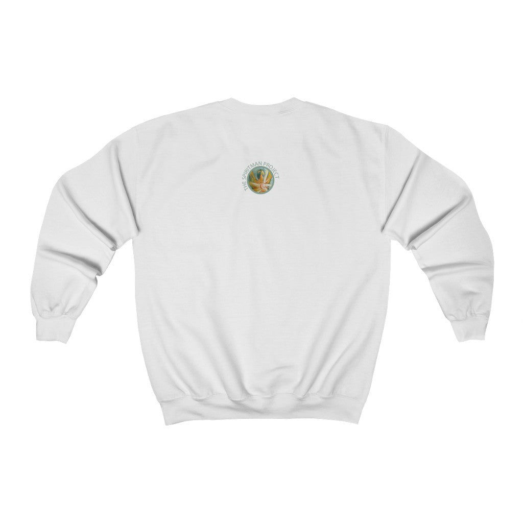 " Live an Unusual Life" Unisex Heavy Blend™ Crewneck Sweatshirt