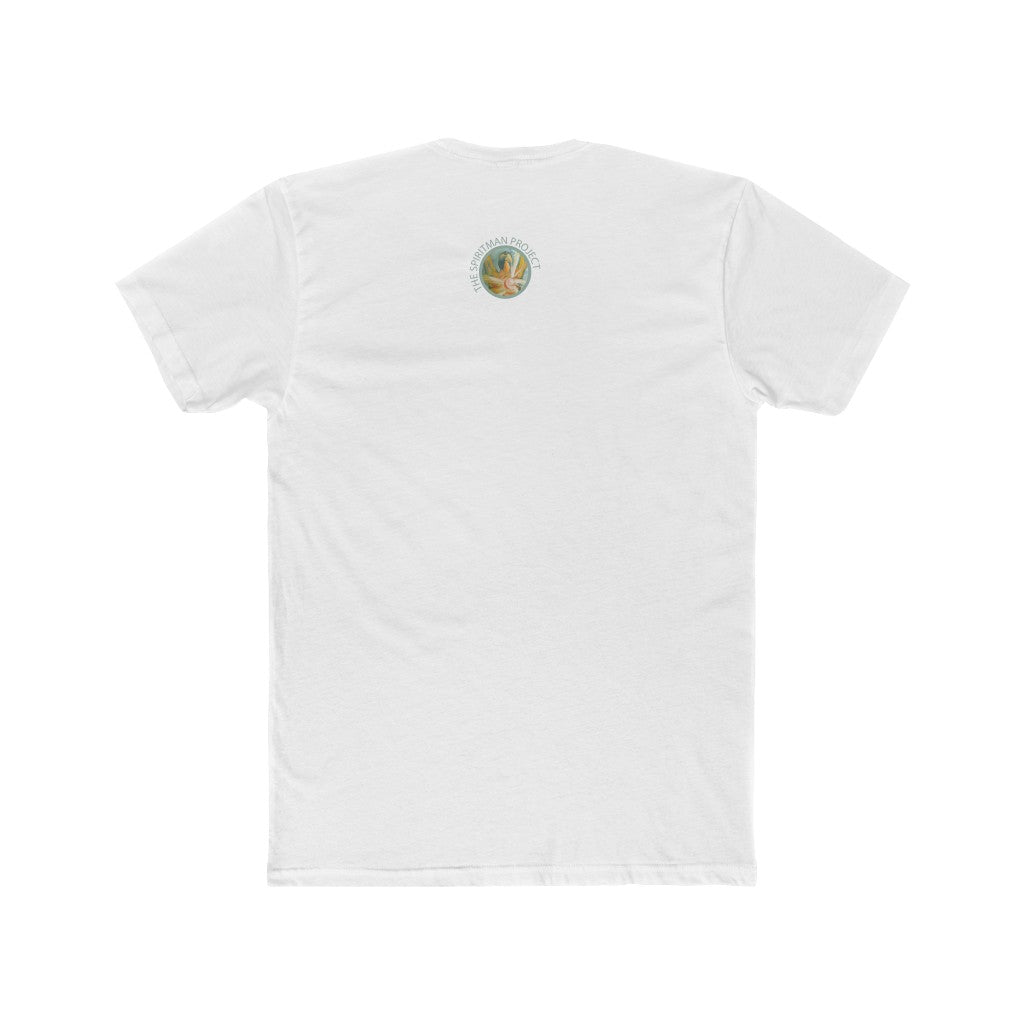 "Live an unusual life" Cotton crew tee