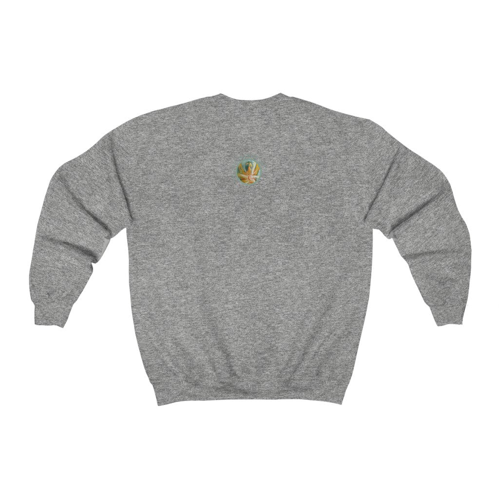 " Live an Unusual Life" Unisex Heavy Blend™ Crewneck Sweatshirt