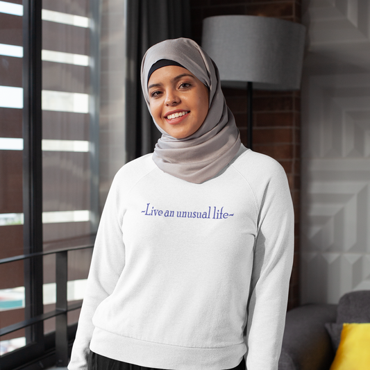 "Live an unusual life" Unisex Heavy Blend™ Crewneck Sweatshirt