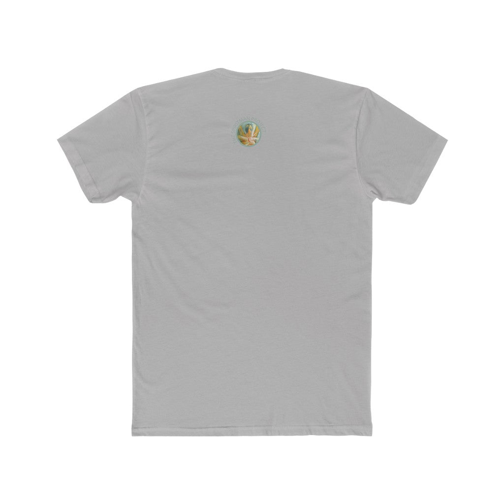 "Live an unusual life" Cotton crew tee