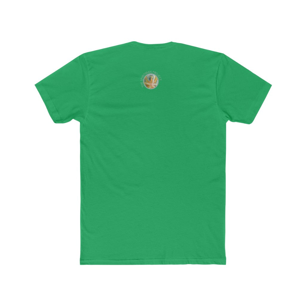"Live an unusual life" Cotton crew tee